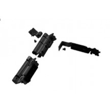 BISAGRA OSCILO WEEN 3400.23 RAL 9005  301  TEXTURADO 2   HOJA REGULABLE JGO MS