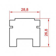 RUEDA CONFORT C 3 TANDEM ROD. AGUJAS HE