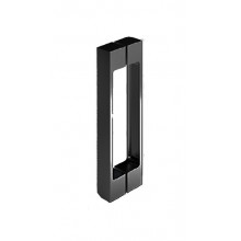 TIRADOR DOBLE CUADRADO 22.0120 NEG  T448ZN  NEGRO 190MM IS