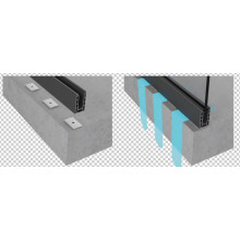 SOPORTE DE DRENAJE EXL 222313 PARA PERFIL BARANDILLA nuevo EXL 14366 EX