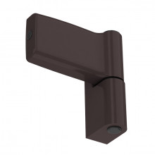 BISAGRA PUERTA PVC JOCKER M 901.8019.17.5A 17 5 MARRON OSCURO