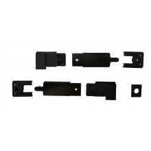 KIT N  2  1  HOJA C.28 APERTURA INTERIOR NEGRO ZAMAK TT