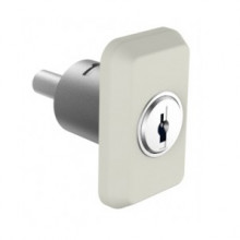 CIERRE CENTRAL BLANCO 200466 CON LLAVE IGUAL   EMBELLECEDOR 141 SIN PERNIO KY