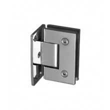 BISAGRA MAMPARA DESPLAZADA PARED VIDRIO B2004 IS INOX SATINADO TR