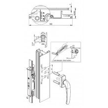 MECANISMO BIDIRECCIONAL REGULABLE 3626.2 E.23 35 MS