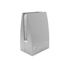 PINZA BARANDILLA RECTANGULAR MC 210 A ANODIZADO PLATA  1 jgo cuñas tornillos  ALTURA 150MM VIDRIO 16 20MM MP