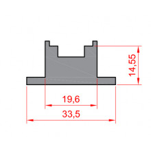 CALCE MULTIPUNTO 3 0015 HOJA CORREDERA AL 30 FRIA AL 31 ROTURA PG