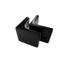 ESTABILIZADOR VIDRIO ANGULO 90 MC 201   2 tornillos diferentes  NEGRO VIDRIO 10 16MM MP