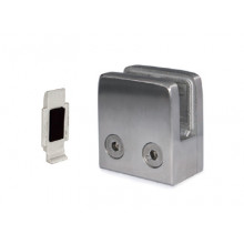 PINZA MACIZA CUADRADA BASE PLANA E111A00000 INOX SATINADO AISI 304 45x45MM IN