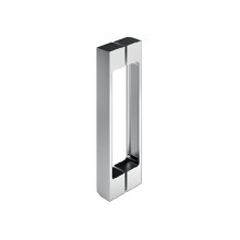 TIRADOR DOBLE CUADRADO 22.0120 CRO  T448ZB  CROMO BRILLO 190MM IS