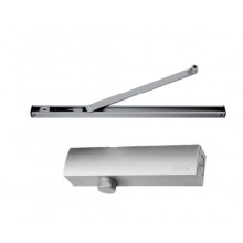 CIERRAPUERTAS CON RETENCION BRAZO DESLIZANTE DC310 PLATA 80KG FUERZA 2 5 CV