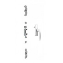 KIT MICROVENTILACION PRACTICABLE CUADRO 5120 1P BLANCO APERTURA 180  MR