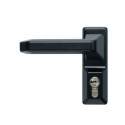MANILLA CON LLAVE ANTIPANICO ALPHA 07A78.38 NEGRA CS