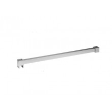 TENSOR REFUERZO 90  CUADRADO MTE780.990 CROMO VIDRIO 6 10MM. 100CM BR