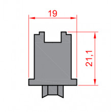 RUEDA S AL 15 3750 EXTOL C 60 SOPENA ZAMAK ROD. AGUJA REGULABLE HE