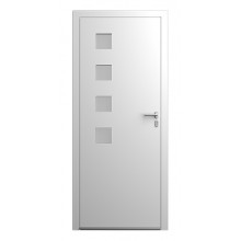 PUERTA ECO DOOR MODELO 03 BLANCA 9016 TEXTURADO IZQUIERDA 950X2100 VV