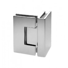 BISAGRA MAMPARA VIDRIO VIDRIO 90  B2001 IB INOX BRILLO TR