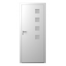 PUERTA ECO DOOR MODELO 03 BLANCA 9016 TEXTURADO DERECHA 950X2100 VV