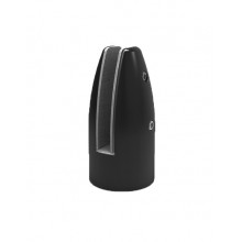 PINZA BARANDILLA REDONDA MC 209 NEGRA ALTURA 110MM VIDRIO 10 12MM MP