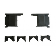 TAPA PERFIL INVERSOR 40X18 NEGRA JGO