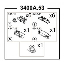 KIT SEGURIDAD RC2 3400A.53 PARA OSCILO WEEN MS