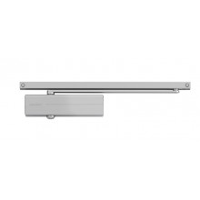 CIERRAPUERTAS SIN RETENCION BRAZO DESLIZANTE DC135 PLATA 60KG FUERZA 3 TS