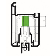 SUPLEMENTO RUEDA SPHINX DS4830A T13 19MM