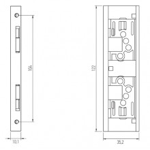 KIT 6200 10 14MM APERTURA EXTERIOR METALICA A1BP MR
