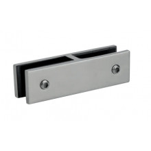 ESTABILIZADOR VIDRIO ANGULO 180 SH 8082 10 12 SSS  ISE0092AM  INOX SATINADO AISI 316 VIDRIO 10 12MM FO