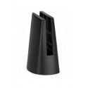 PINZA BARANDILLA REGULABLE Y 600 NEGRA AISI 316 VIDRIO 12 20MM HE
