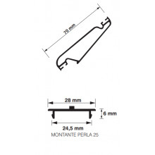 MEC. MRD 6 LAMAS P 25 NEGRO DERECHA C PALANCA