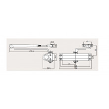 DOORCLOSER DC110 BLACK