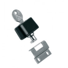 CERRADURA 1 PUNTO 3022.1K NEGRO CON LLAVE IGUAL APERTURA OSC.LOGICA MS