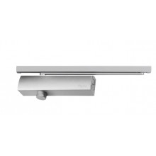 CIERRAPUERTAS CON RETENCION BRAZO DESLIZANTE DC310 PLATA 80KG FUERZA 2 5 CV