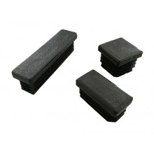 TAPON RECTANGULAR 40X20 NEGRO FT