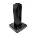 PINZA BARANDILLA SP 160 NEGRO AISI 316 VIDRIO 12 16MM