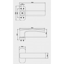 MANILLA RECUPERABLE CUADRO 5140 INOX MR