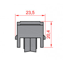 RUEDA PREMIUM B 3 9 SIMPLE BICRO ROD. AGUJAS P70 Extrugasa HE