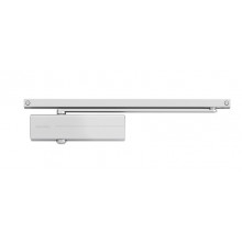 CIERRAPUERTAS SIN RETENCION BRAZO DESLIZANTE DC135 BLANCO 60KG FUERZA 3 TS