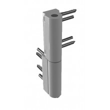 BISAGRA PUERTA PVC KT RN K72110000 PLATA ANODIZADA DH