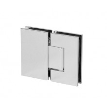 BISAGRA MAMPARA VIDRIO VIDRIO 180  B2003 IB INOX BRILLO TR