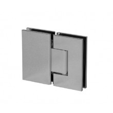 BISAGRA MAMPARA VIDRIO VIDRIO 180  B2003 IS INOX SATINADO TR