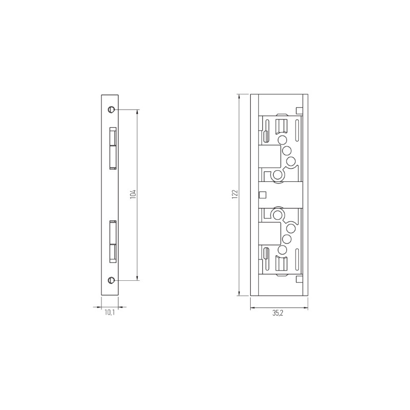 KIT 6200 10 14MM APERTURA EXTERIOR METALICA A1BP MR - detalle 2