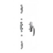 KIT MICROVENTILACION PRACTICABLE CUADRO 5120 1P PLATA APERTURA 180  MR