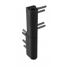 BISAGRA PUERTA PVC KT RN K72190000 NEGRA 9005 MATE DH
