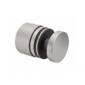 BOTON REGULABLE D50x40 50MM A350 SSS INOX SATINADO AISI 316 VIDRIO 8 21 52MM HE