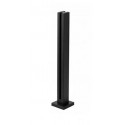 POSTE CUADRADO INTERMEDIO H 802 NEGRO VIDRIO 8 12MM FO