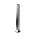 POSTE CUADRADO ESQUINA H 803 PSS INOX BRILLO   embellecedor AISI 316 VIDRIO 8 12MM FO