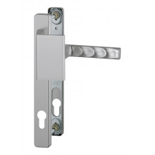MANILLA   TIRADOR RECUPERABLE CON ESCUDO 30 92 TOULON 11821292 ANODIZADO INOX HP