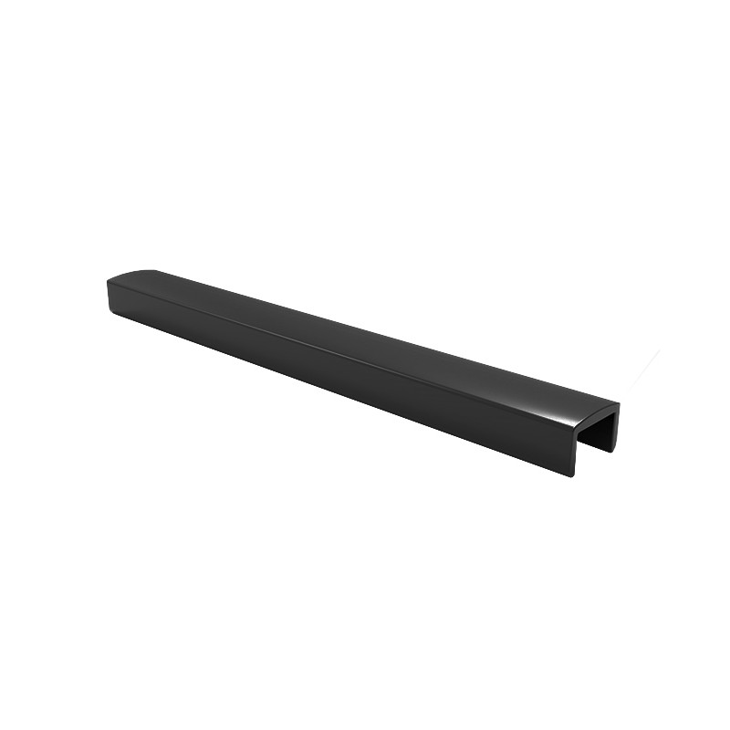 PASAMANOS MC 103 D NEGRO PARA VIDRIO 12MM metro MP